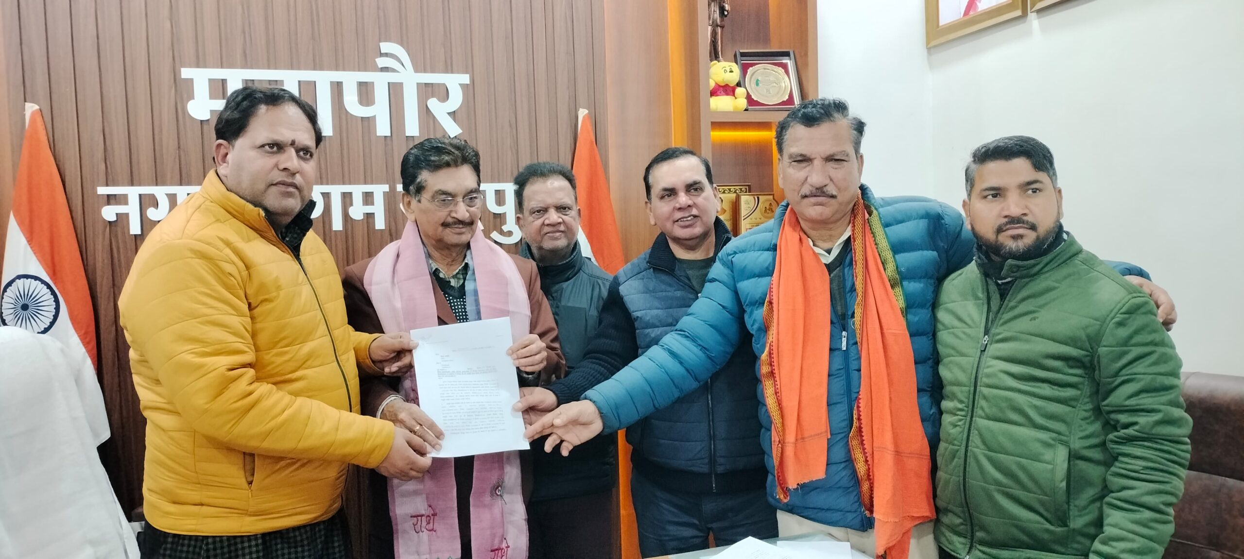 वरिष्ठ नेता कस्तूरी लाल तागरा को मिला लोकतंत्र सेनानी सम्मान, महापौर विकास शर्मा के प्रयास लाये रंग