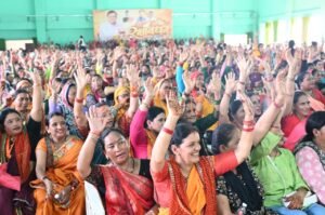रक्षाबंधन समारोह में मुख्यमंत्री धामी का भव्य स्वागत,महिलाओं के लिए 60 वर्ष की उम्र से मुफ्त बस सफर की घोषणा।