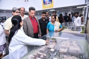 उत्तराखंड से मीडिया प्रतिनिधिमंडल ने ईएसआईसी सनथ नगर हैदराबाद का किया दौरा