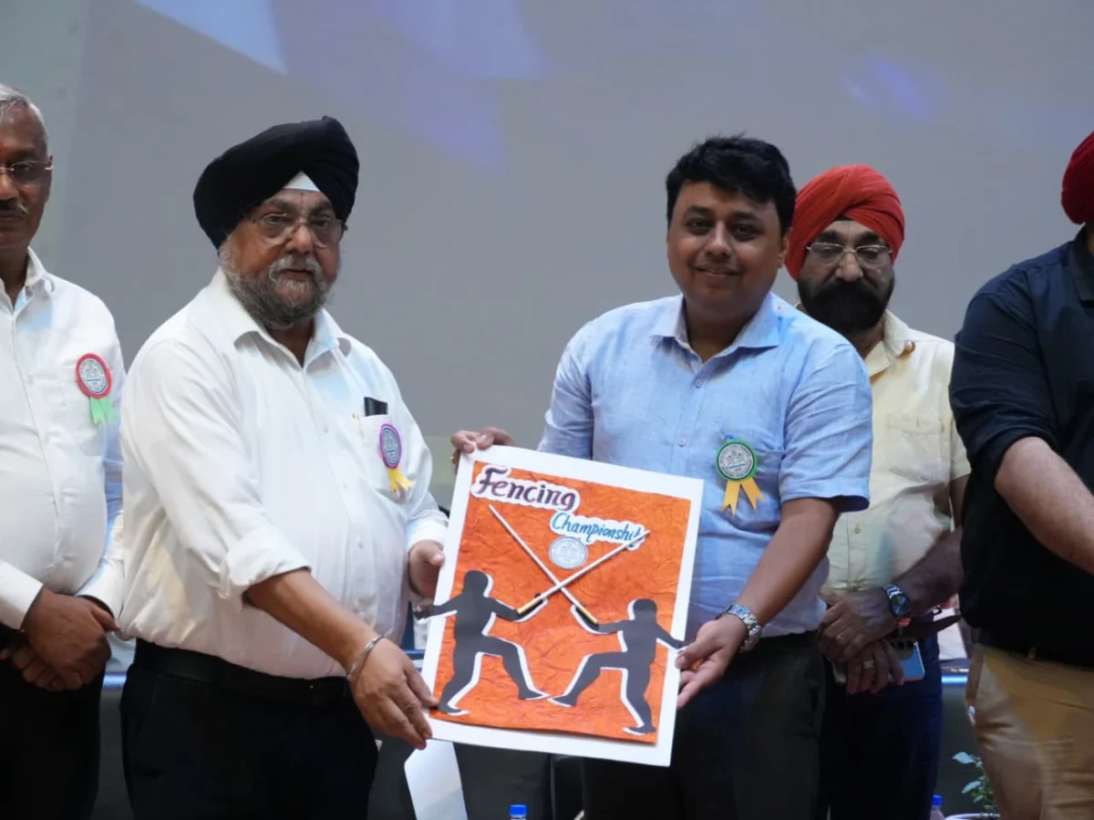 22 राज्यों के 1500 खिलाड़ियों ने लिया नेशनल फेंसिंग चैंपियनशिप में हिस्सा