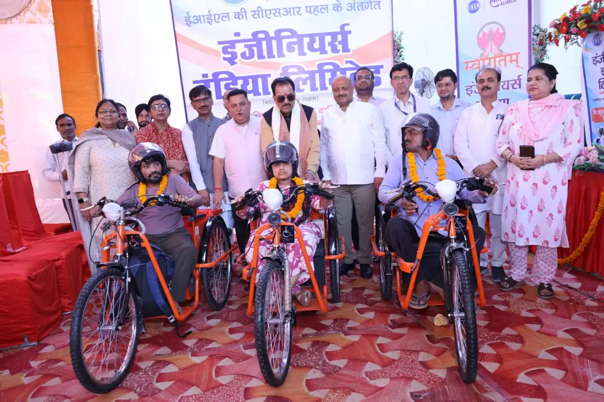 काशीपुर में 93 दिव्यांगजनों को 40 लाख के सहायक उपकरण वितरित, सांसद अजय भट्ट रहे मुख्य अतिथि